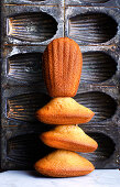 Stack of French Madeleines