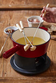 Hähnchenfondue