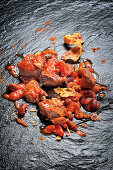 Stout Chili - Lamm-Chili mit Bacon, Tomaten und Kidneybohnen