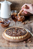 Chocolate caramel pie