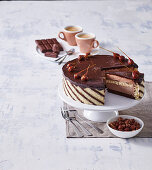 Parisien chocolate cake (gateau)