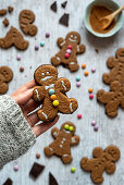 Decorated Gingerbread Cookies