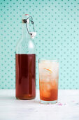 Fruity Hibiscus Tea Soda