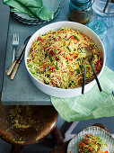 Crunchy Cabbage Noodle salad