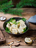 Uszka - Traditional Polish Christmas dumplings