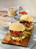 Italian Burger with Ciabatta