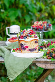Berry loaf cake