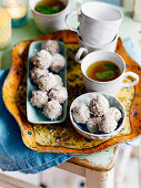 Raw coconut truffles