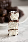 Coconut and chocolate bars