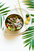 Hirschhüften-Salat 'Thai-Style'