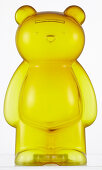 Teddy bear money box, empty