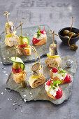 New Year‘s Eve canapes