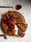 Coconut and hazelnut cake