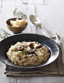 Italienisches Marrone-Risotto