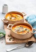 Spicy pumpkin soup