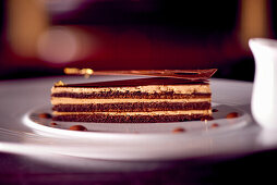 Opera (chocolate cake from France)