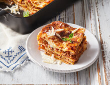 Lasagne with minced meat
