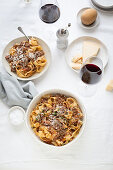 Pappardelle mit Ragout