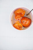Oranges in syrup