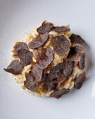 Risotto with shaved black truffle