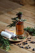 Juniper brandy (for muscle and joint pain)