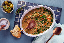 Lamb soup for Easter (Romania)