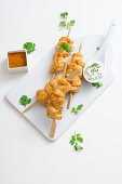 Chicken Tikka with yoghurt sauce