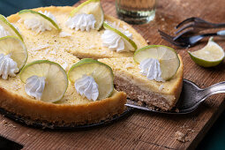 Veganer Key Lime Pie (Südamerika)