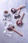 Homemade chicory lollies