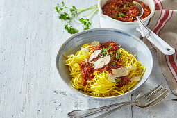 Spaghetti with Bolognese sauce