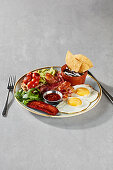 Mexican style full english breakfast