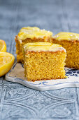 Lemon traybake