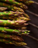 Grüner Spargel (Nahaufnahme)