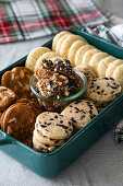 Assorted Christmas cookies