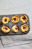 Strudelteig-Pods mit Mascarponefüllung