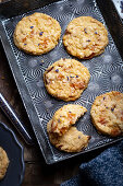 Oatmeal apricot cookies with lavender