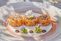 Salmon tartare