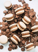 Chocolate macaroons