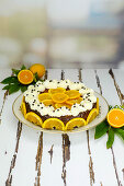 Orangen-Cheesecake