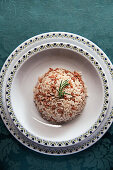 Riso alla pilota (Reisgericht mit Wurst aus Mantova, Italien)