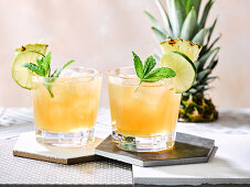 Mai Tai (cocktail with rum and orange curacao)