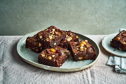 Fruity chocolate brownies