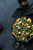 Celeriac chimichurri salad