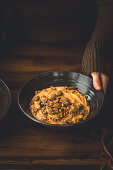 Vegan Smoothie Bowl with granola