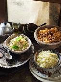 Red rice, Carrot pilaf with chilli, Easy oven-baked pilaf