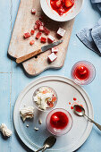Eton Mess mit Erdbeer-Turkish-Delight