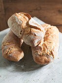 Rustic white bread