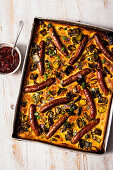 Toad in the Hole mit Chipolata (England)