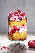 Tres leches and berry trifle