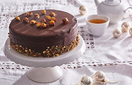 Dobos cake (Hungarian chocolate cream cake)